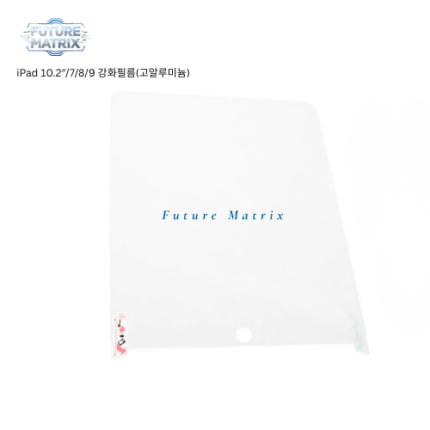 iPad 10.2"/7/8/9 강화필름(고알루미늄)
