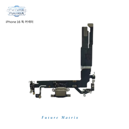 iPhone 16 독커넥터
