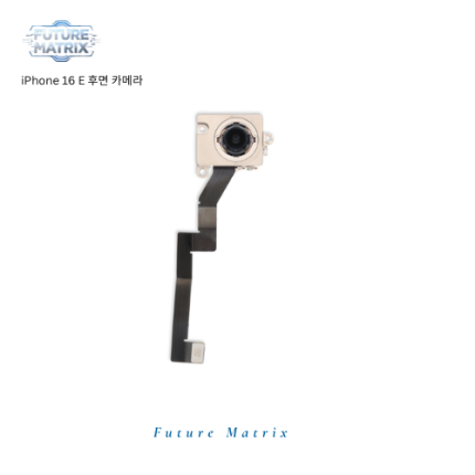 iPhone 16E 후면카메라