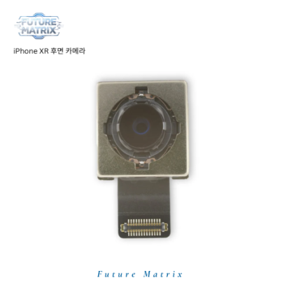 iPhone XR  후면카메라